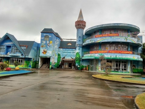 歐式建筑 西方風(fēng)格 園林景觀