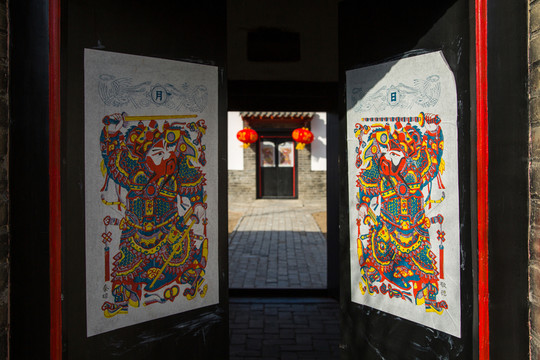 農(nóng)村屋門