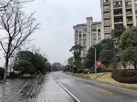 余江縣磨仂洲雨后景觀