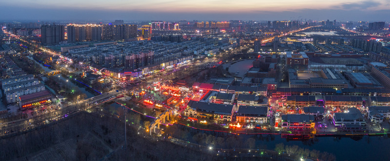董子文化街夜景