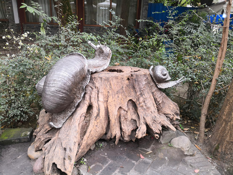 蝸牛雕塑