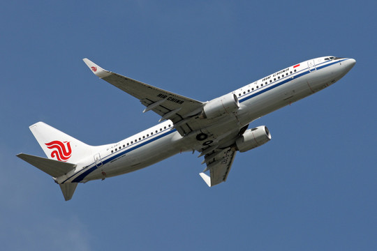 航班起飛 飛機(jī) 中國(guó)國(guó)航