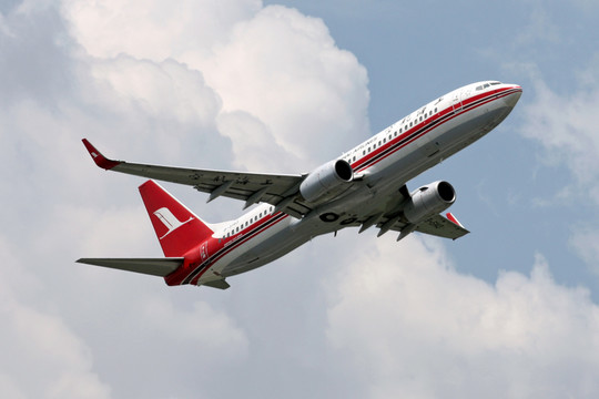 航班起飛 飛機(jī) 上海航空