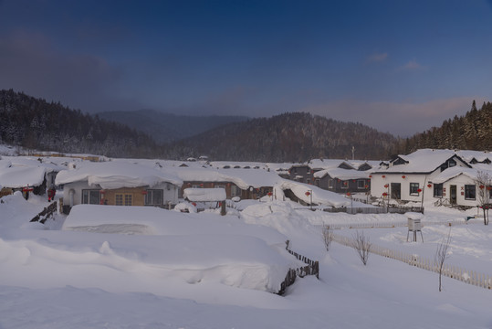 林海雪原  雪鄉(xiāng)