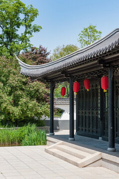 綠博園中式古建筑