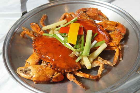 炒蟹