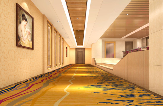 商務賓館二層休閑區(qū)