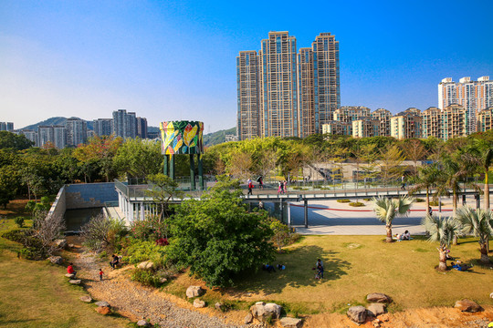 香蜜公園空中游廊