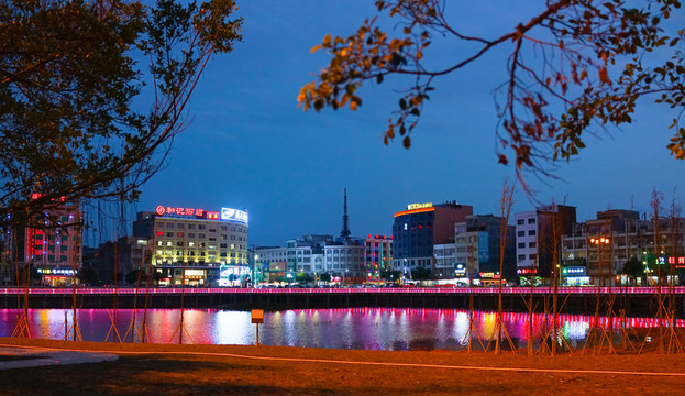 夜景 西湖夜景