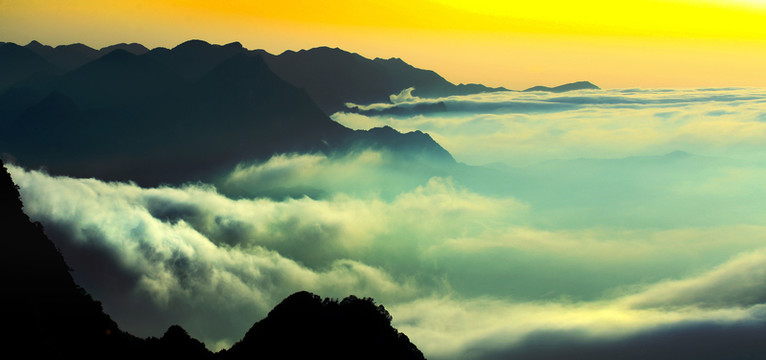 江油觀霧山風(fēng)光