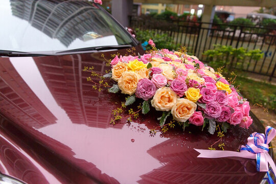 婚禮花車