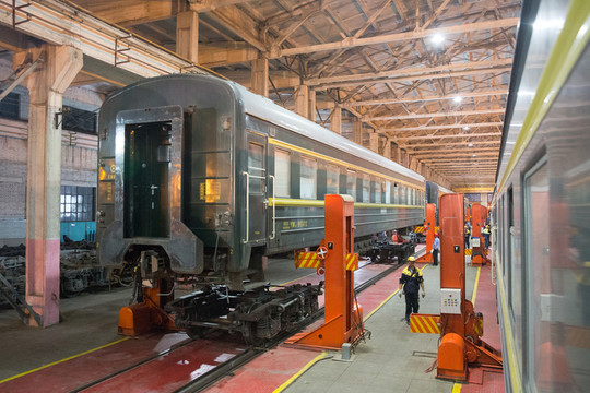 K3 國(guó)際列車 北京到莫斯科