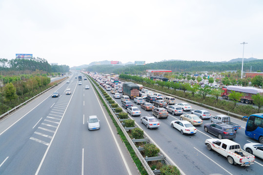 春運(yùn)高速公路堵車塞車堵塞
