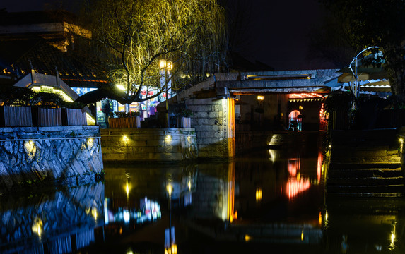 南潯古鎮(zhèn)夜景