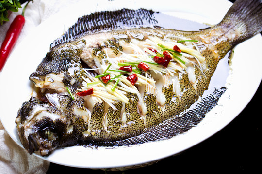 蒸魚 鰈魚