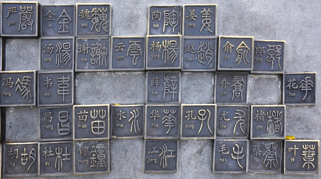 中國(guó)姓氏