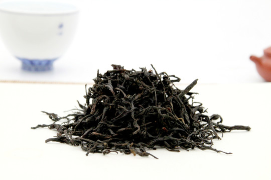 大葉紅茶葉特寫