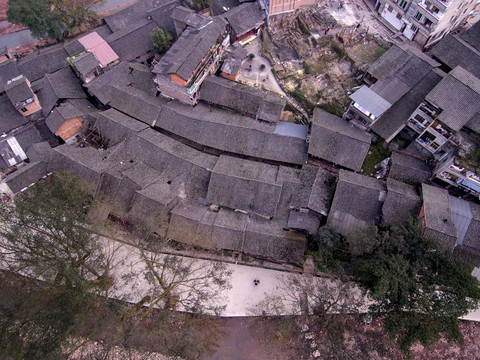龍華古鎮(zhèn) 航拍