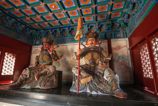 北京北海公園 西天梵境 天王殿