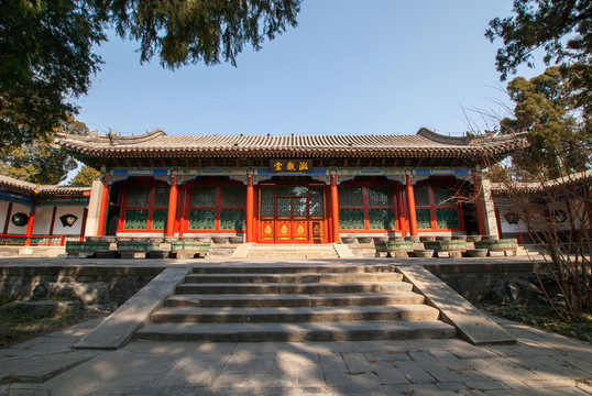 北京北海公園 快雪堂 澄觀堂