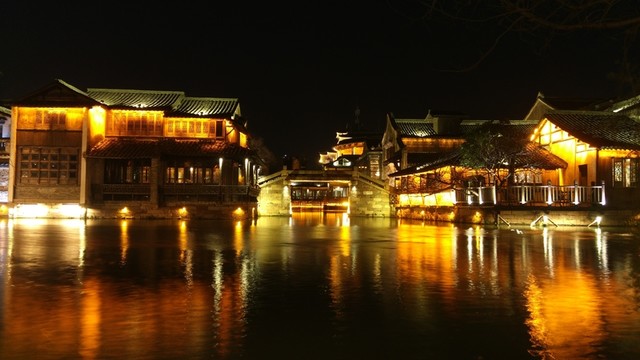烏鎮(zhèn)夜景