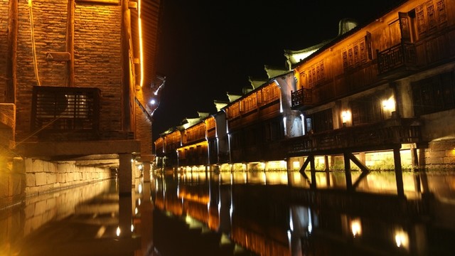 烏鎮(zhèn)夜景