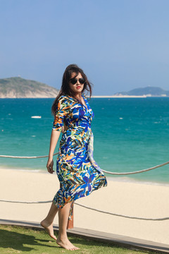 海邊的女人