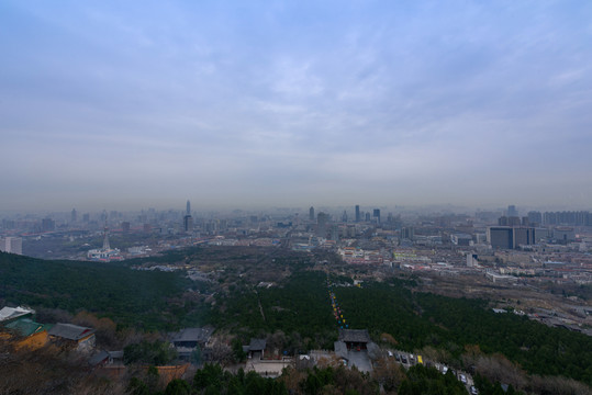 千佛山頂俯瞰濟(jì)南 （25）