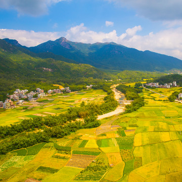 無(wú)框畫(huà) 秋天景色 田園風(fēng)光