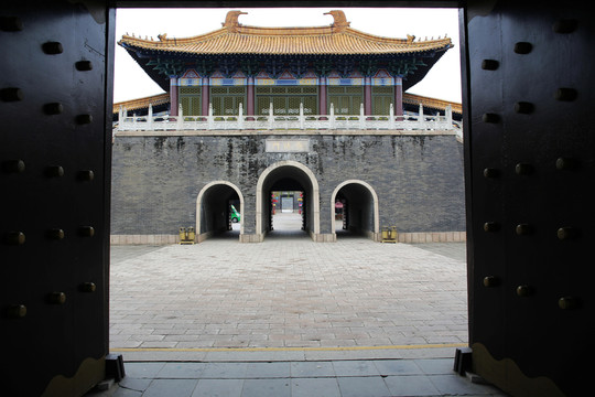 仿古建筑宣德門