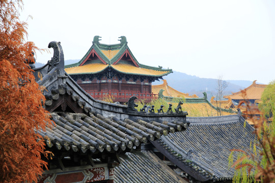寺院建筑屋頂