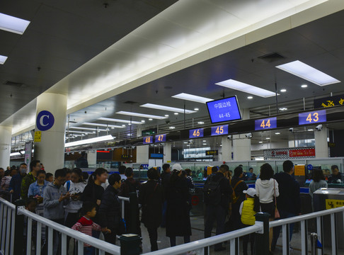 深圳福田口岸 中國邊檢