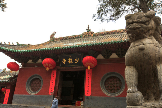 嵩山少林寺 寺門