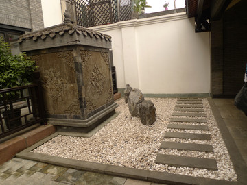 枯山石景觀