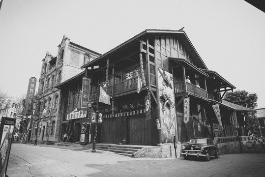 老重慶 民國老建筑街景老照片