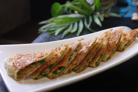 香煎韭菜餅