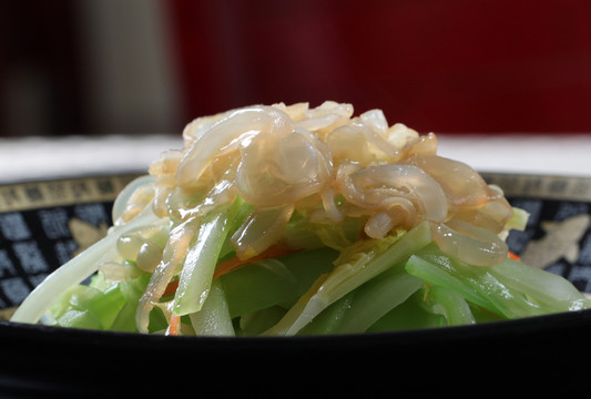 海蜇浸芹絲