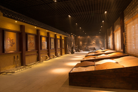 原料展柜
