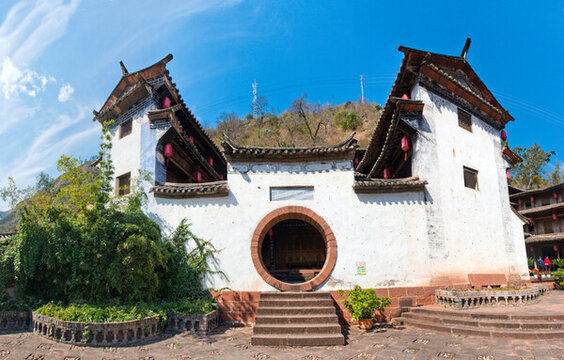 民居 土樓 一顆印的建筑