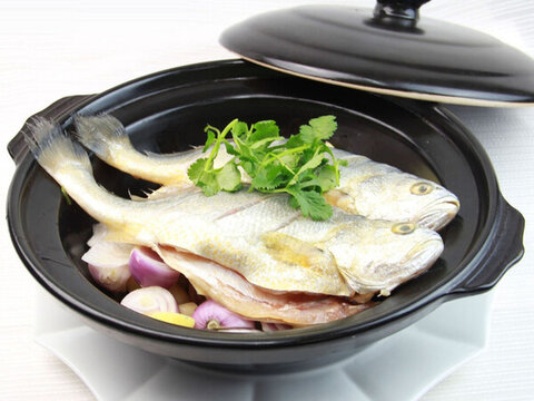生焗黃魚香