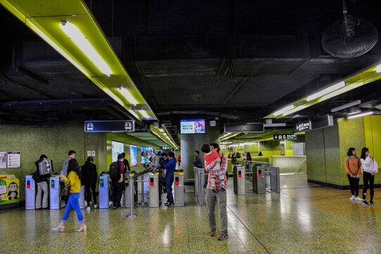 香港地鐵路口