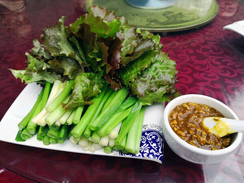 蘸醬菜