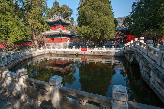 北京臥佛寺 鼓樓