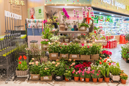 鮮花店