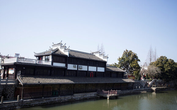三河古鎮(zhèn)徽派古建筑