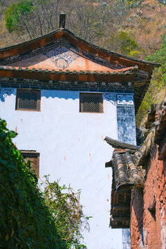 鄉(xiāng)村土坯墻