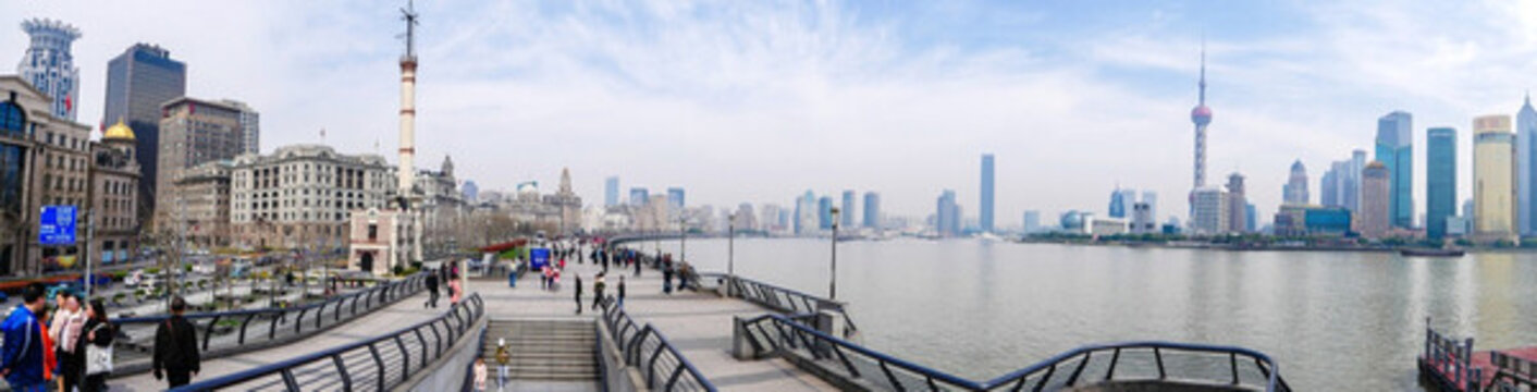 上海外灘全景