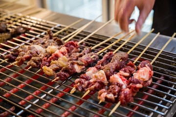 電烤牛肉串