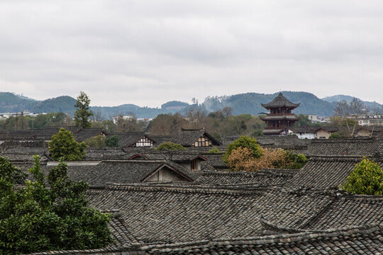 四川閬中古城