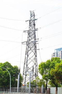 高壓電 高壓線高壓 變壓器